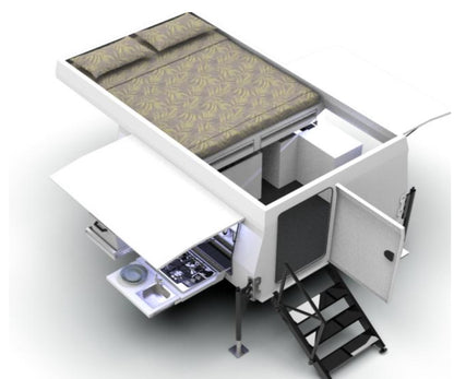 SLIDE AWAY CAMPERS ALLOY TRAY CAMPER- FULL SPEC (single & dual cab)